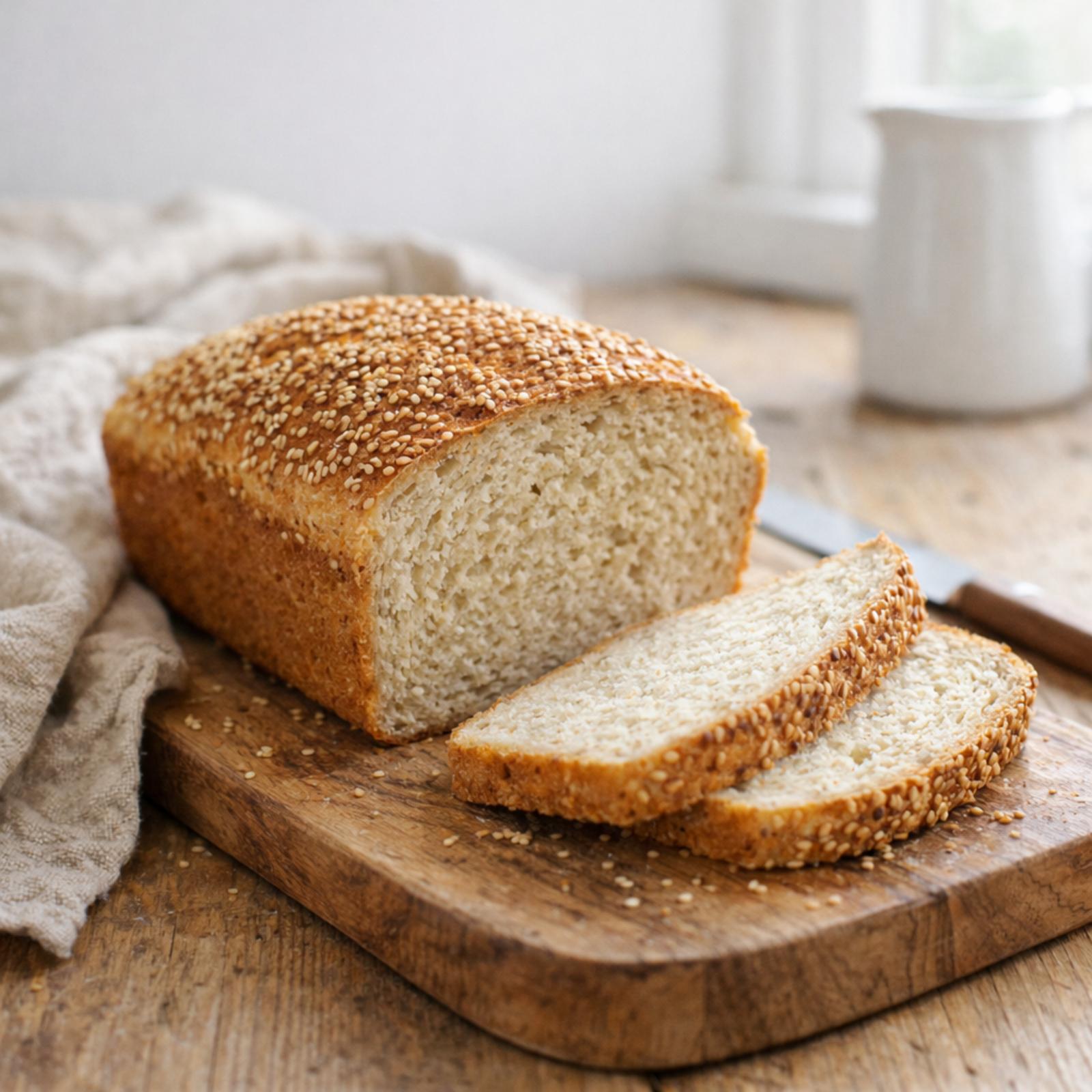 Keto hljeb sa susamom i psylliumom