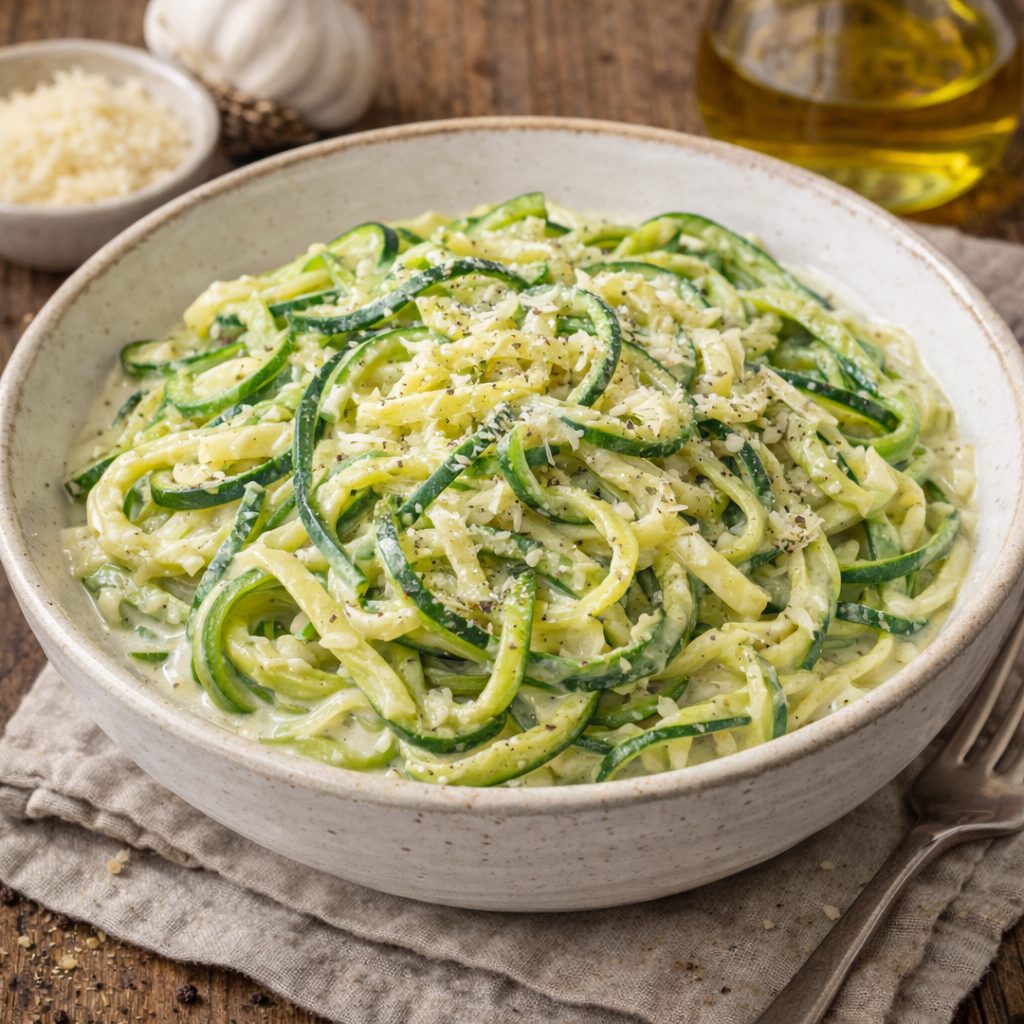 Keto “noodles” od tikvica (zoodles)