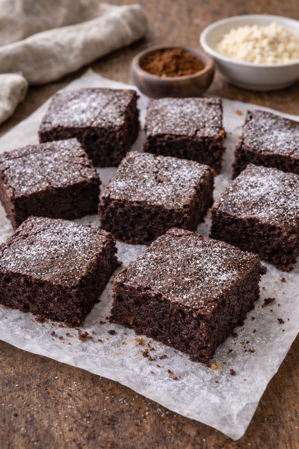 Keto “brownie” (bademovo brašno)