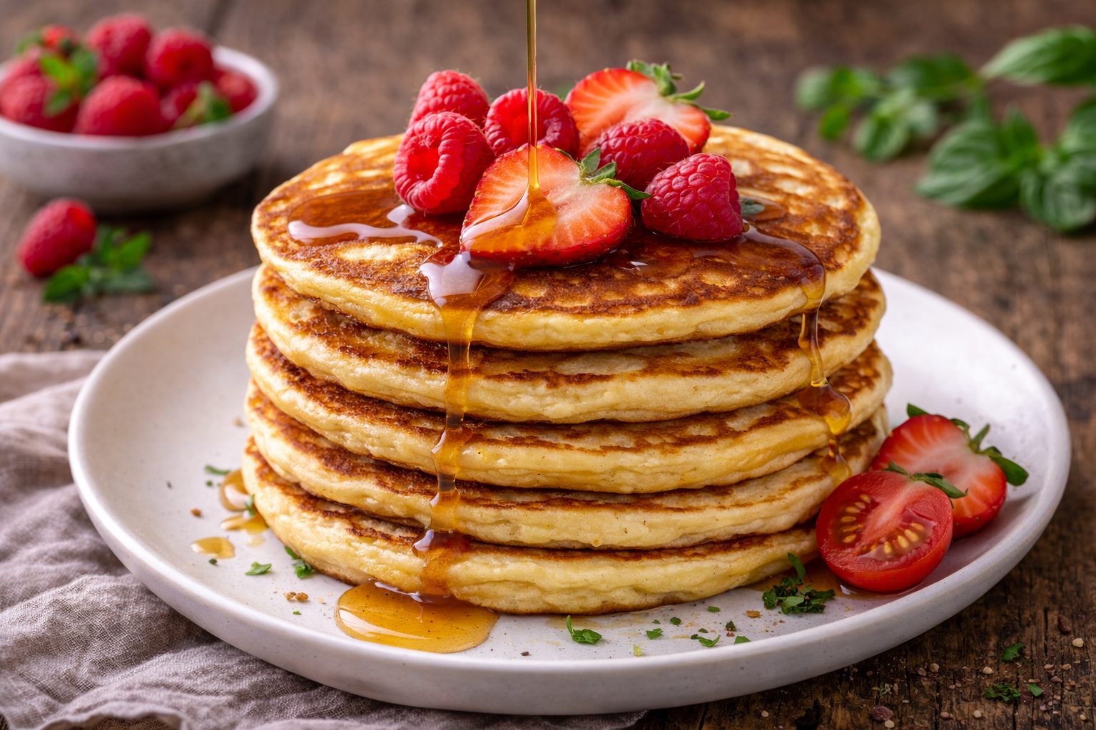 Keto palačinke (whey + psyllium)