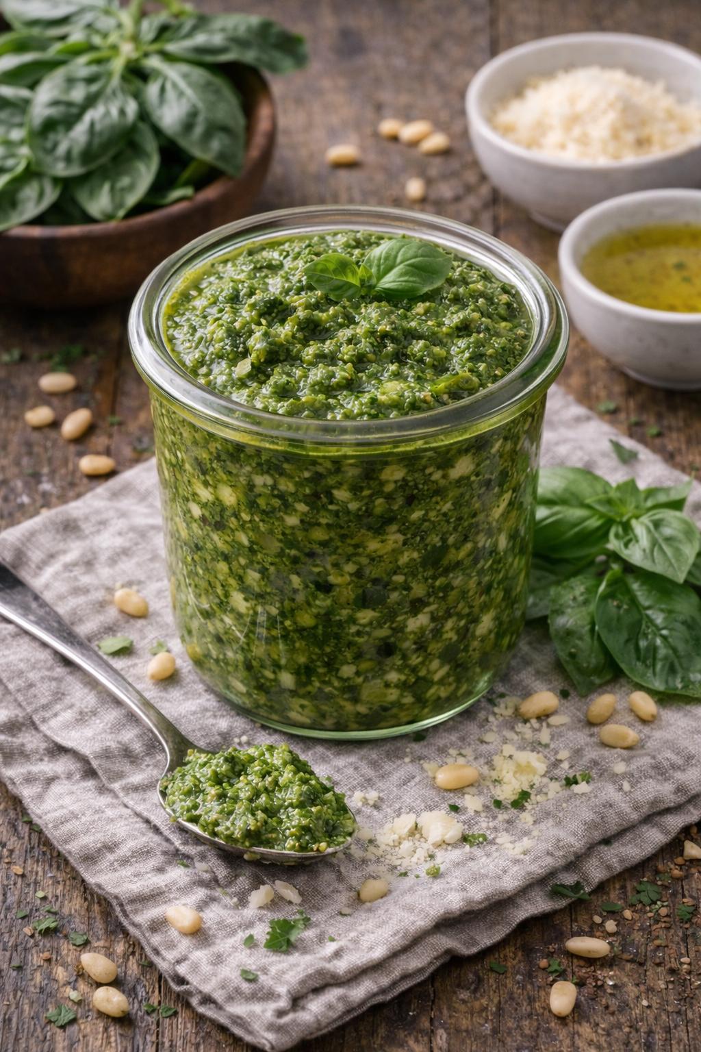 Keto pesto sos (bez šećera)