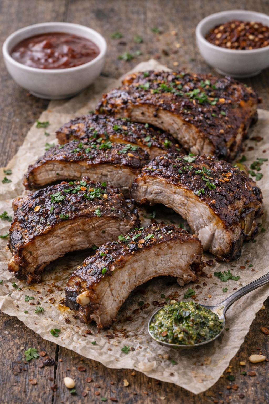 Keto pečena rebarca (bez BBQ šećera)