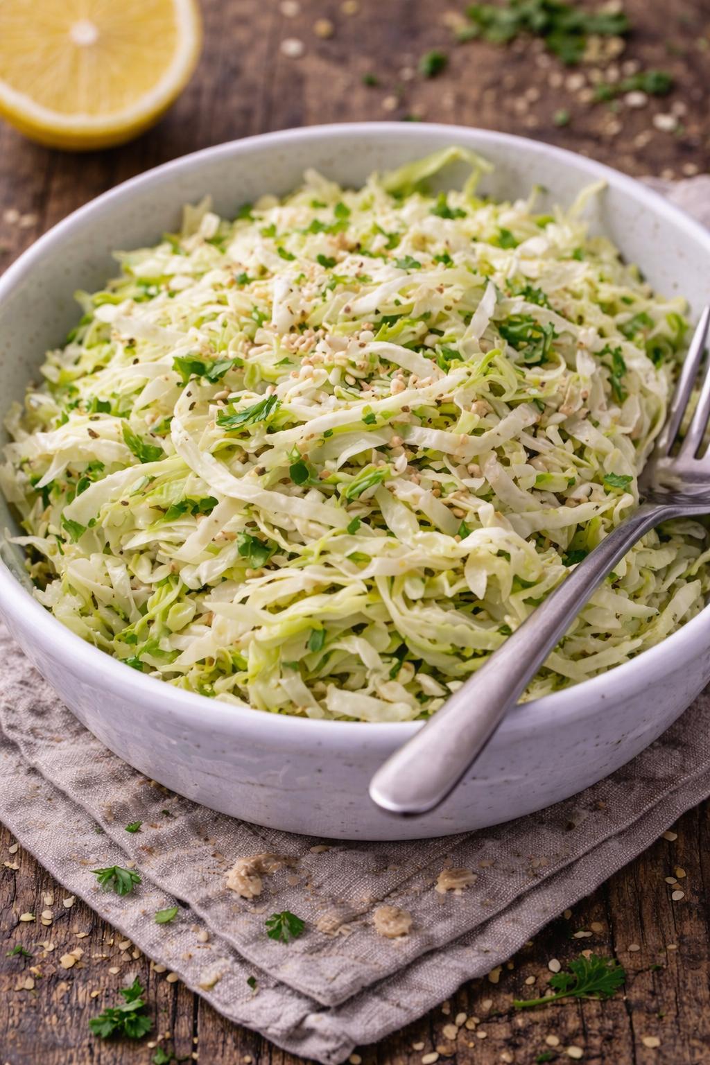 Keto salata od kupusa i tahinija