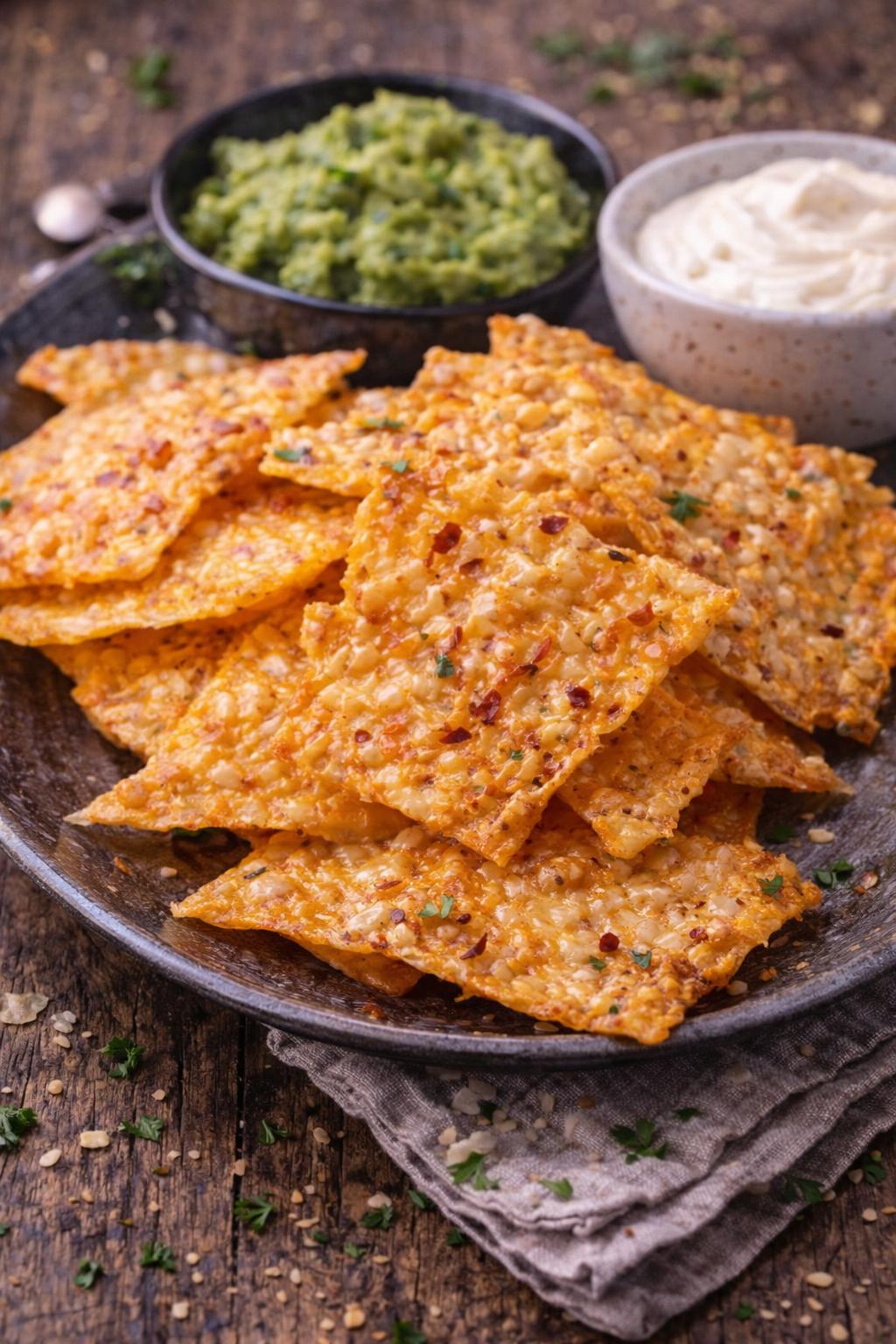 Keto “nachos” od sira (pečene pločice)