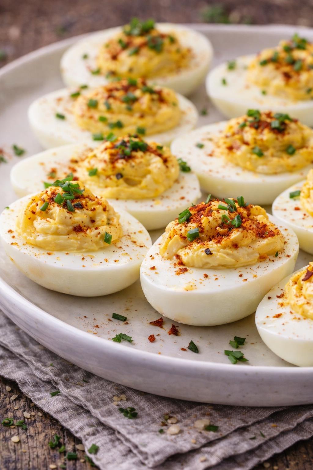 Keto punjena jaja (deviled eggs)